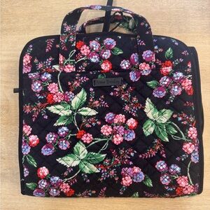 New VERA BRADLEY Iconic Hanging Travel Organizer Cosmetic Bag in Winter Berry